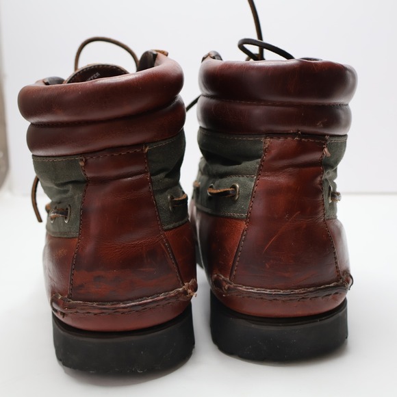 VTG 90s Timberland Mens G0retex 7-Eye Chukka‎ Boots 59093 Brown Leather 10.5 M main image 7